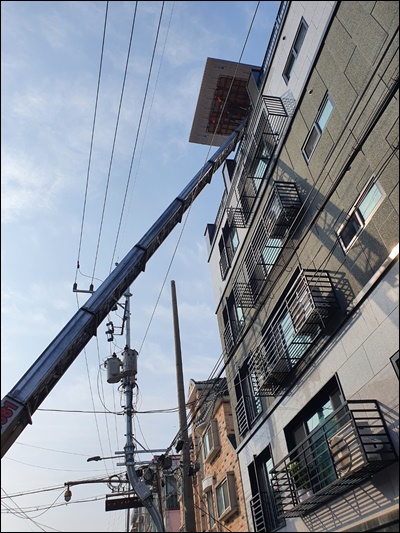 안산사다리차임대M