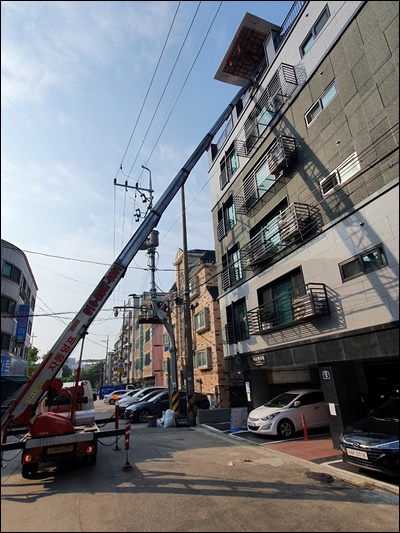 안산사다리차임대M